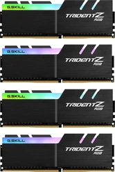 G.Skill Trident Z RGB UDIMM 32GB Kit, DDR4-3200, CL16-18-18-38, 1RX8