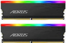 GIGABYTE AORUS RGB Memory UDIMM 16GB Kit, DDR4-3733, CL19-19-19-43
