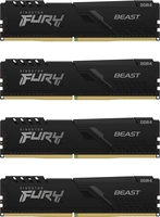 Kingston FURY Beast UDIMM 32GB Kit, DDR4-2666, CL16-18-18