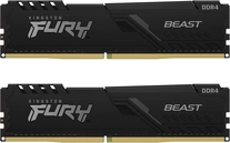 Kingston FURY Beast UDIMM 16GB Kit, DDR4-3200, CL16-18-18