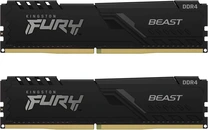 Kingston FURY Beast UDIMM 64GB Kit, DDR4-3200, CL16-20-20-39
