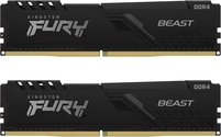 Kingston FURY Beast UDIMM 8GB Kit, DDR4-3200, CL16-18-18