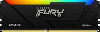 Kingston FURY Beast RGB UDIMM 8GB, DDR4-3200, CL16-18-18