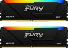 Kingston FURY Beast RGB DIMM Kit 16GB, DDR4-3600, CL17-21-21