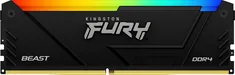 Kingston FURY Beast RGB DIMM 8GB, DDR4-3200, CL16-18-18