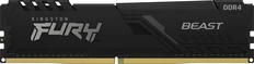 Kingston FURY Beast UDIMM 16GB, DDR4-3200, CL16-20-20, 1RX8
