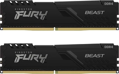Kingston FURY Beast UDIMM 16GB Kit, DDR4-3200, CL16-18-18, 1RX8