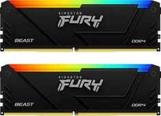 Kingston FURY Beast RGB DIMM Kit 16GB, DDR4-2666, CL16-18-18