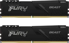 Kingston FURY Beast UDIMM 32GB Kit, DDR4-3200, CL16-20-20, 1RX8