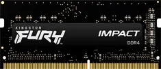 Kingston FURY Impact SO-DIMM 8GB, DDR4-2666, CL15-17-17