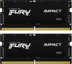 Kingston FURY Impact SO-DIMM 32GB Kit, DDR5-6000, CL38-38-38, 1RX8