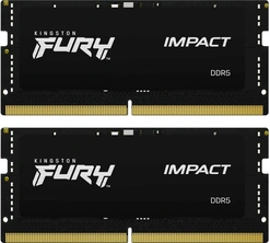 Kingston FURY Impact SO-DIMM 32GB Kit, DDR5-4800, CL38-38-38, 1RX8