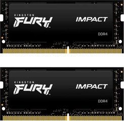 Kingston FURY Impact SO-DIMM 64GB Kit, DDR4-3200, CL20-22-22, 2RX8