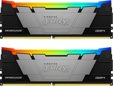 Kingston FURY Renegade RGB UDIMM 16GB Kit, DDR4-4000, CL19-23-23, 1RX8