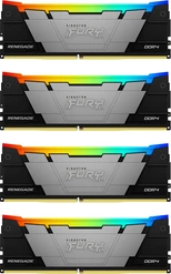 Kingston FURY Renegade RGB UDIMM 128GB Kit, DDR4-3600, CL18-22-22, 2RX8