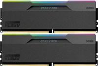 Klevv Cras V RGB Obsidian Black UDIMM 32GB Kit, DDR5-6000, CL28-36-36-76
