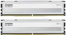 Klevv Fit V Ceramic White UDIMM 32GB Kit, DDR5-6000, CL28-36-36-76