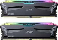 Lexar ARES RGB Black UDIMM 32GB Kit, DDR5-6000, CL30-36-36-68