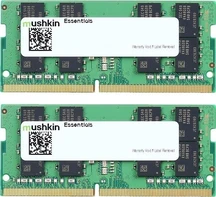 Mushkin Essentials SO-DIMM 32GB Kit, DDR4-2666, CL19-19-19-43