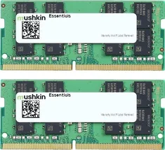 Mushkin Essentials SO-DIMM Kit 64GB, DDR4-2666, CL19-19-19-43
