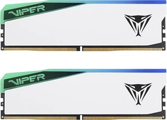 Patriot Viper ELITE 5 RGB UDIMM 32GB Kit, DDR5-6200, CL42-46-46-86