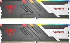 Patriot Viper VENOM RGB UDIMM 32GB Kit, DDR5-6000, CL36-36-36-76