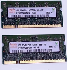 SK hynix SO-DIMM 1GB, DDR2-667, CL5