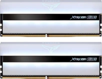 TeamGroup T-Force XTREEM ARGB White UDIMM 16GB Kit, DDR4-3200, CL16-18-18-38