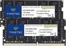 Timetec SO-DIMM 32GB Kit, DDR4-2666, CL19-19-19-43, 2RX8