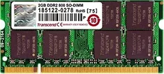 Transcend JetRam SO-DIMM 2GB, DDR2-800, CL5