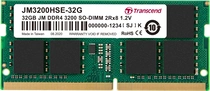 Transcend JetRam SO-DIMM 32GB, DDR4-3200, CL22, 2RX8