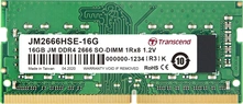 Transcend JetRam SO-DIMM 16GB, DDR4-2666, CL19-19-19, 1RX8