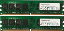 V7 UDIMM 4GB Kit, DDR2-800, CL6