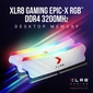 PNY XLR8 Gaming Epic-X RGB White Edition UDIMM 16GB Kit, DDR4-3200, CL16-18-18-36