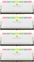 Corsair Dominator Platinum RGB White UDIMM 32GB Kit, DDR4-3600, CL18-19-19-39