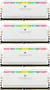 Corsair Dominator Platinum RGB White DIMM Kit 32GB, DDR4-3600, CL18-19-19-39