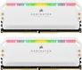 Corsair Dominator Platinum RGB White UDIMM 16GB Kit, DDR4-3200, CL16-18-18-36