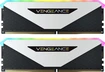 Corsair Vengeance RGB RT White UDIMM 16GB Kit, DDR4-3200, CL16-20...