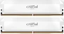 Crucial Pro Overclocking White UDIMM 32GB Kit, DDR5-6400, CL38-40-40-84