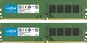 Crucial UDIMM 8GB Kit, DDR4-2400, CL17-17-17
