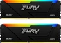 Kingston FURY Beast RGB UDIMM 16GB Kit, DDR4-2666, CL16-18-18