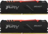 Kingston FURY Beast RGB UDIMM 32GB Kit, DDR4-3600, CL18-22-22