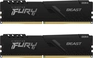 Kingston FURY Beast UDIMM 32GB Kit, DDR4-3200, CL16-18-18, 2RX8