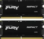 Kingston FURY Impact SO-DIMM 32GB Kit, DDR5-6400, CL38-40-40