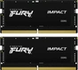 Kingston FURY Impact SO-DIMM 32GB Kit, DDR5-4800, CL38-38-38, 1RX8