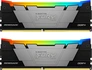 Kingston FURY Renegade RGB UDIMM 16GB Kit, DDR4-4600, CL19-26-26