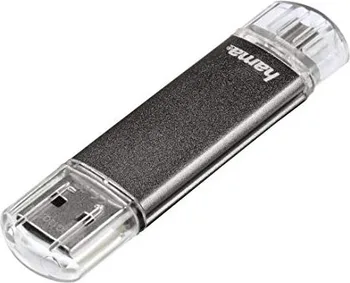 Hama FlashPen Laeta Twin 32GB, USB-A 2.0/USB 2.0 Micro-B