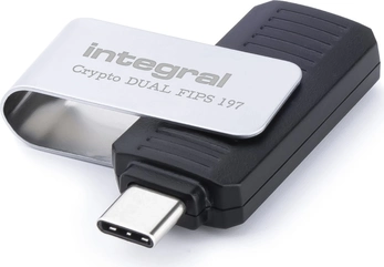 Integral Crypto-C Dual FIPS 197 128GB, USB-A 3.0