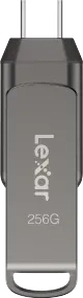 Lexar JumpDrive D400 256GB, USB-A 3.0/USB-C 3.0