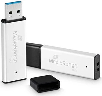 MediaRange USB 3.0 Performance Aluminium 16GB, USB-A 3.0